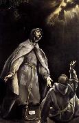 St Francis-s Vision of the Flaming Torch, GRECO, El